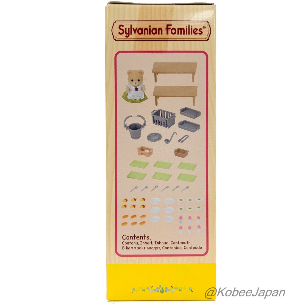 School Lunch Set 5108 Sylvanian Families Calico Critters