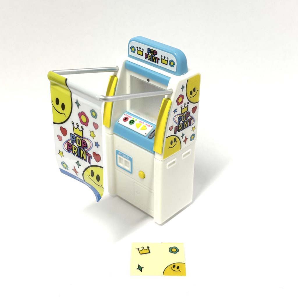 Cabine Photo Autocollante Smile avec Jouet Capsule