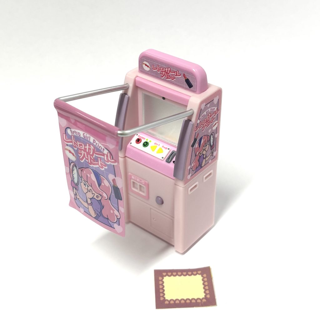 Cabine Photo à Autocollants, Jouet Capsule Mignon