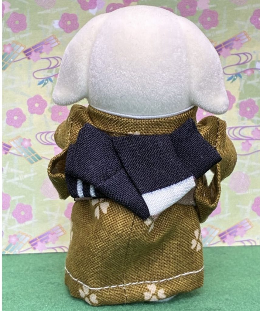 Olive Green Kimono for Father Handmade