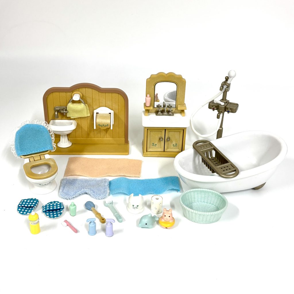 used Set de baño SE-151 Sylvanian Families Calico Critters