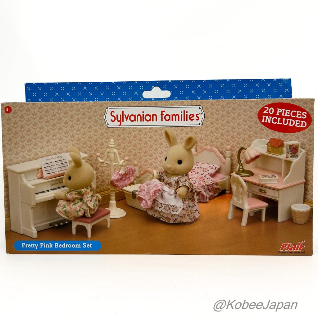 Pretty Pink Bedroom Set Flair 4461 Sylvanian Families Calico Critters