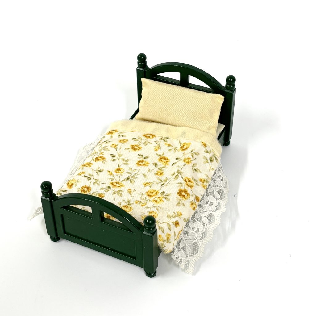 used Cama verde vintage Sylvanian Families Calico Critters
