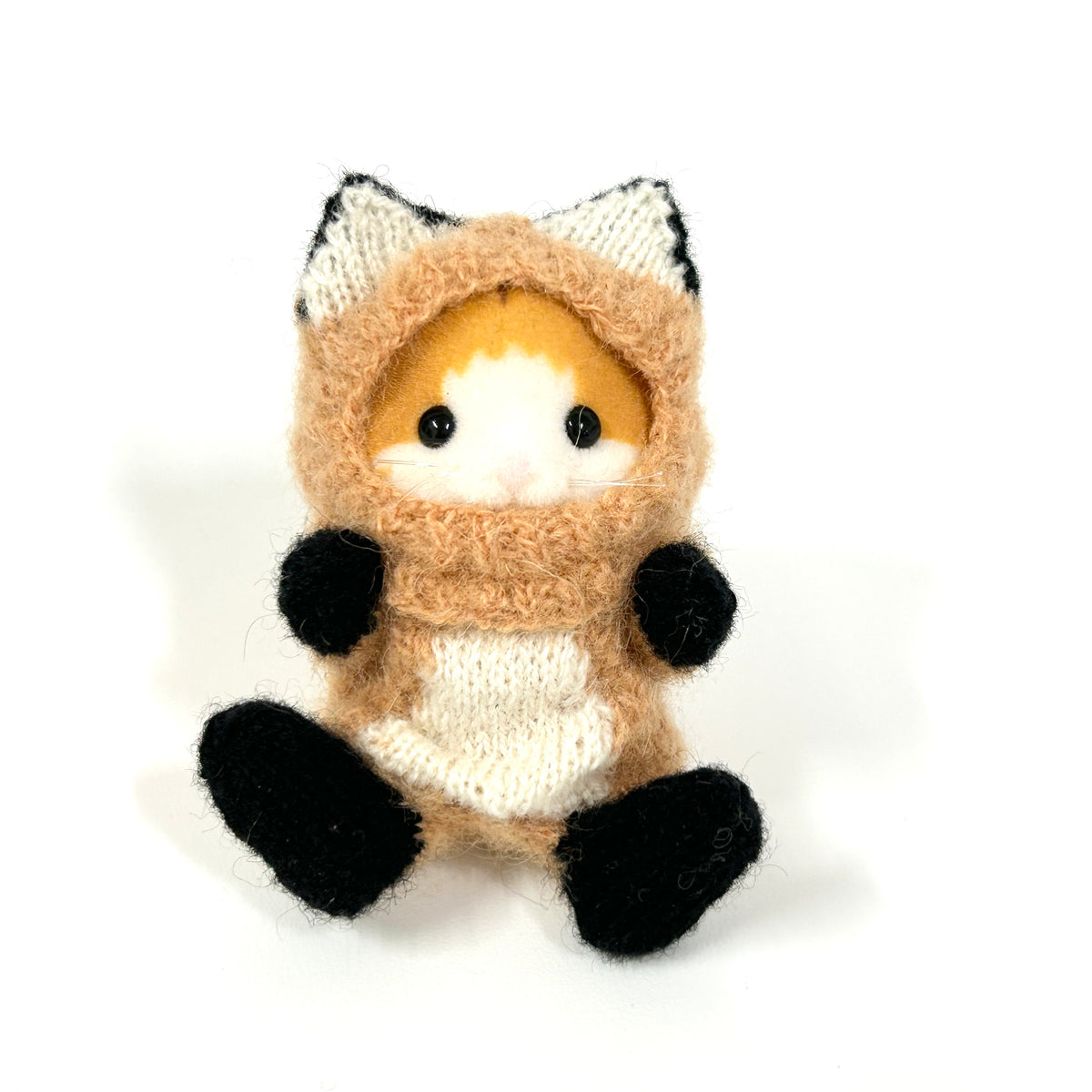 Knitted Fox Costume Handmade