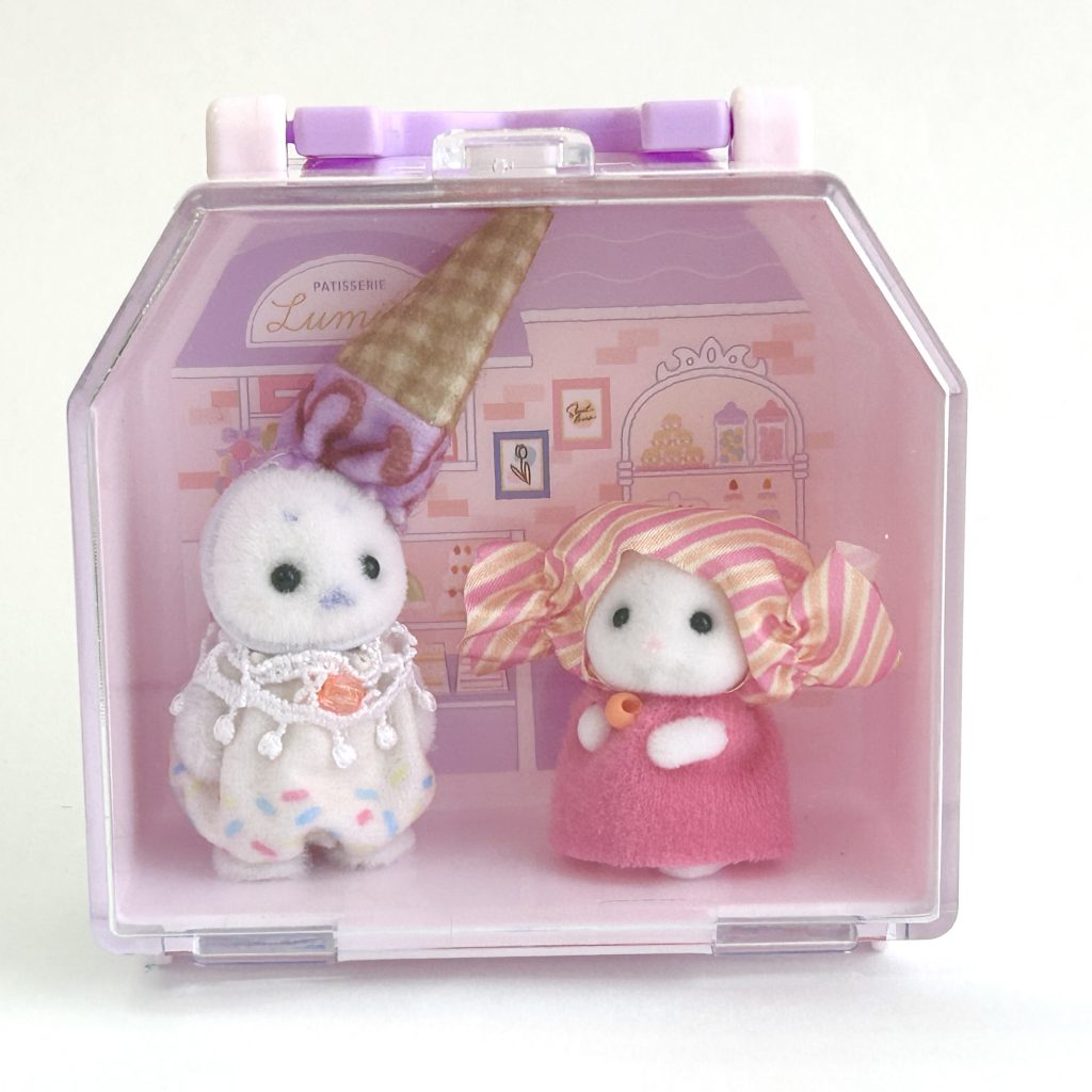 Estuche en forma de casa Patisserie Rosa Seria