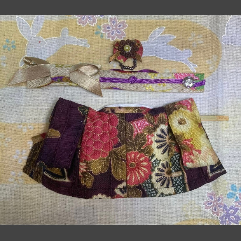 KIMONO VIOLET FAIT MAIN POUR MÈRE Japon Ne s'applique pas