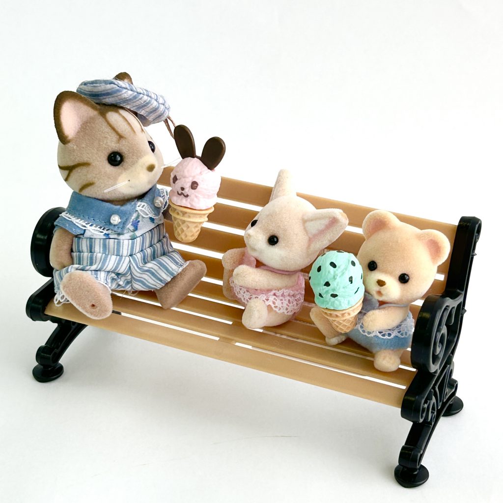 Park Bench Black Seria