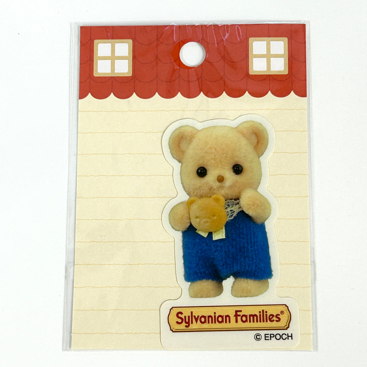 Sticker Biscuit Bear Baby Sylvanian Families Calico Critters