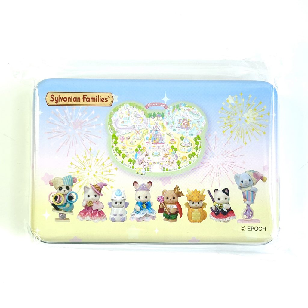 Boîte en étain Parc d'attractions 2025 Familles Sylvanian Calico Critters
