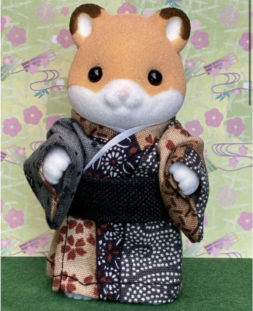 Busy Kimono for Father Handmade