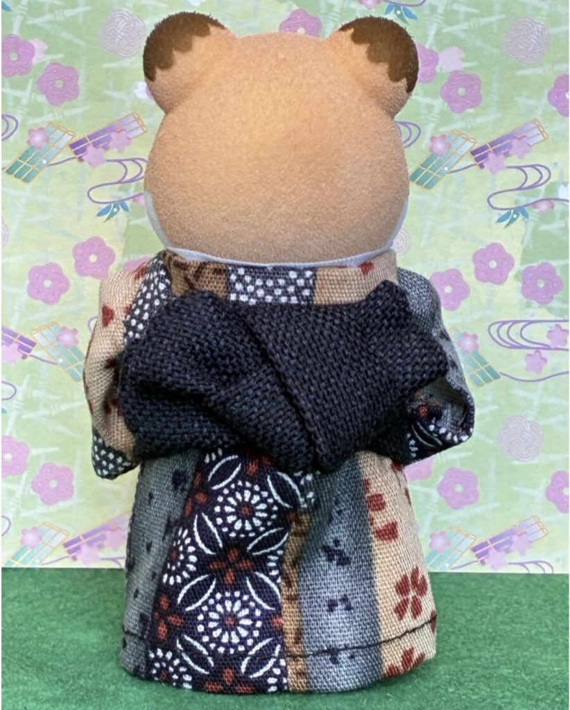 Busy Kimono for Father Handmade