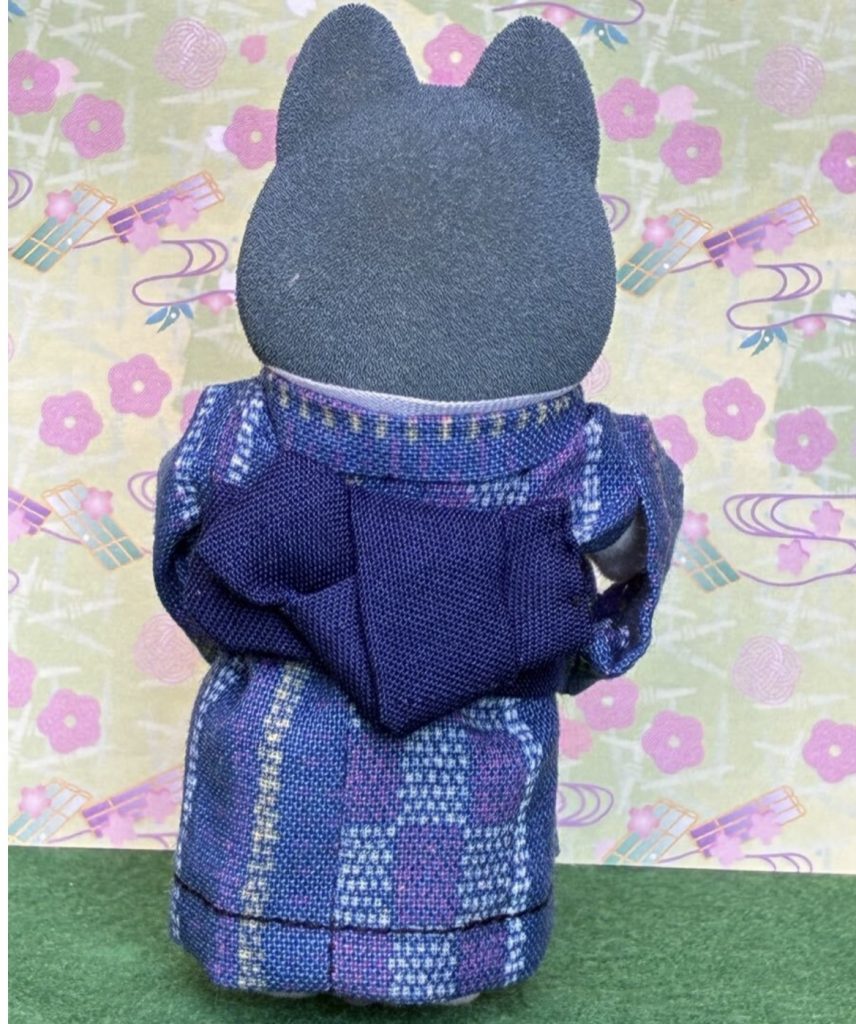 Kimono Bleu pour Grand Frère Fait Main