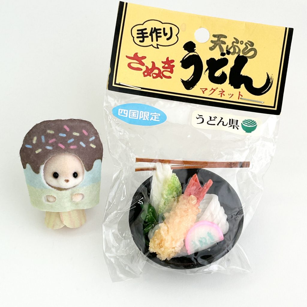 Magnet Échantillon Alimentaire Nouille Udon Tempura Sans Marque