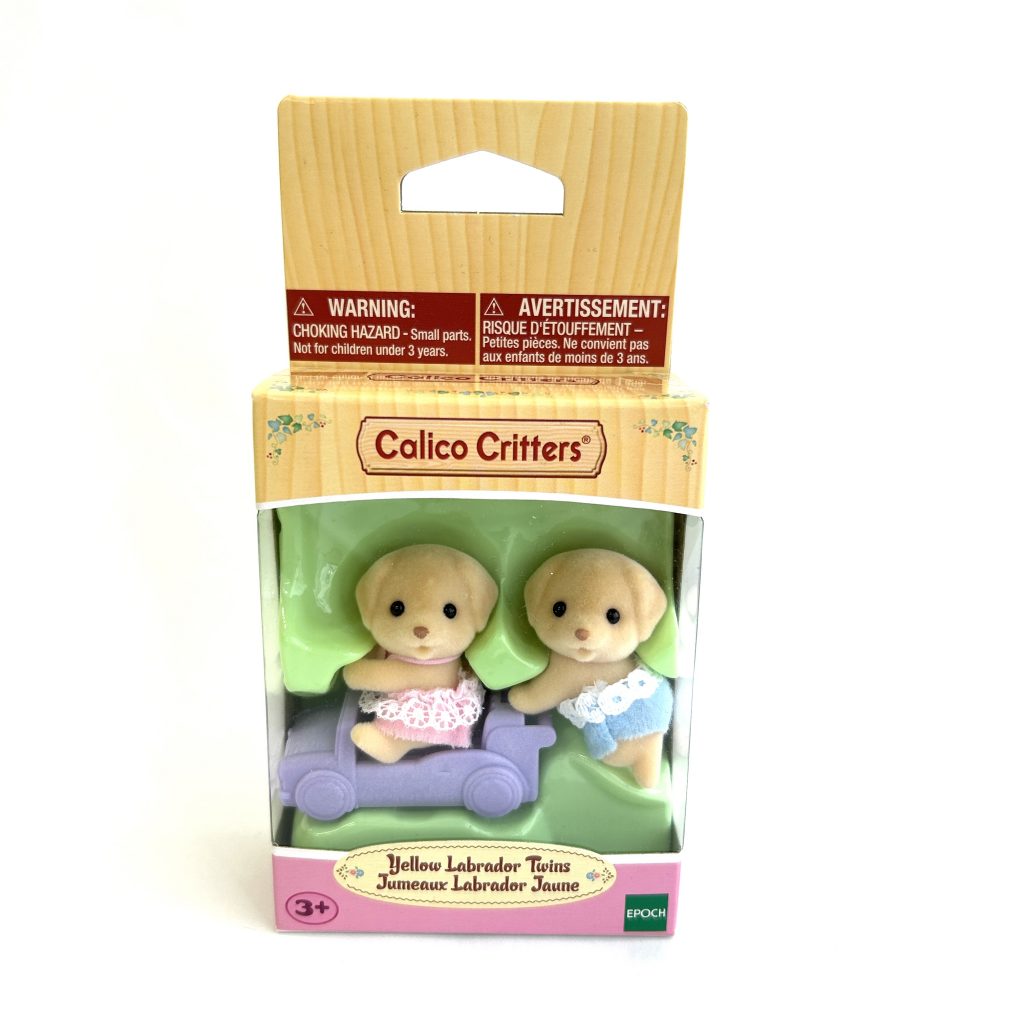 Gemelos Labrador Amarillo CC2019 Familias Sylvanian Critters Calico