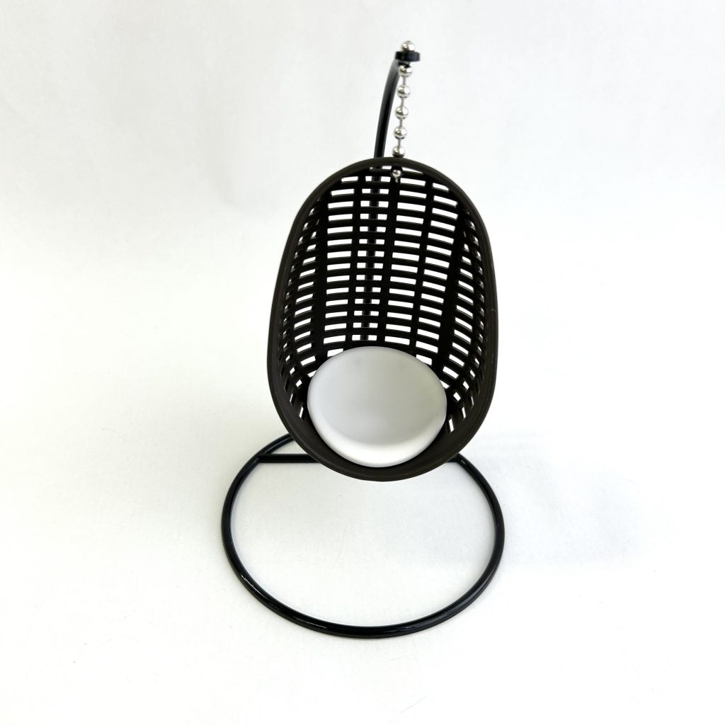 Miniature Hanging Chair Black Seria