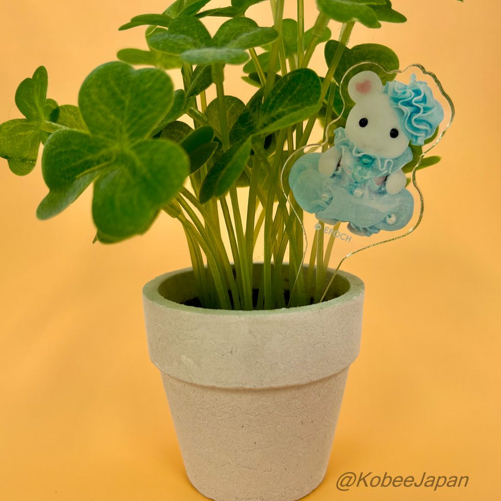 Acrylic Pick Marshmallow Mouse عائلات سيلفانيان كاليكو كريترز
