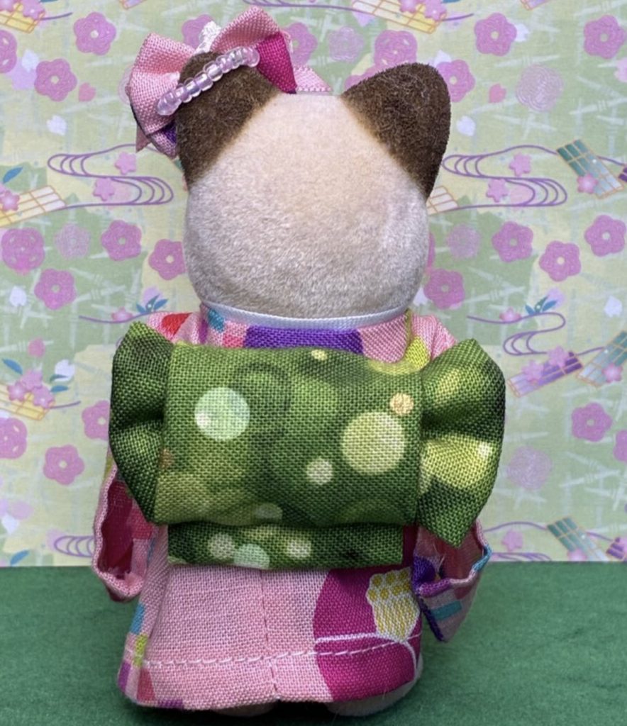 Kimono rose pour maman. Fait main