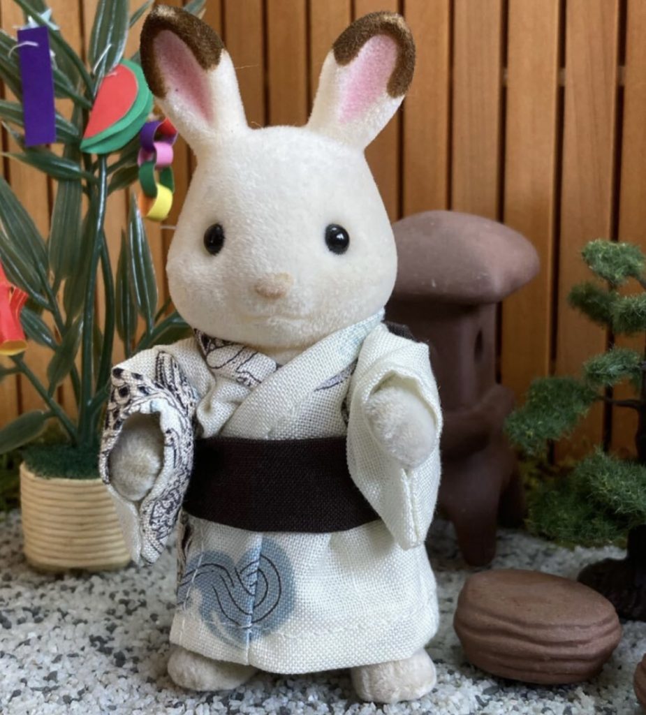 Yukata blanco hecho a mano con patrón de dragón para padre