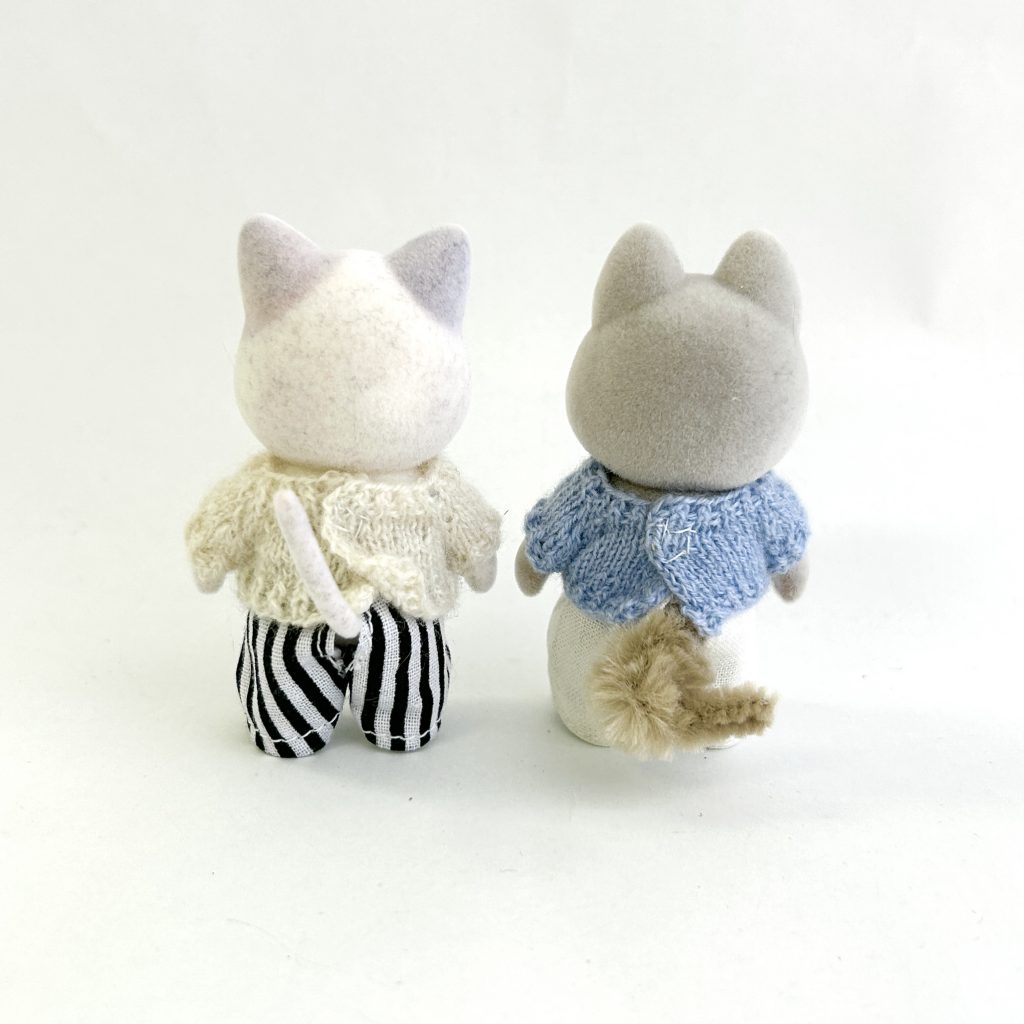 Knitted Sweater and Pants Set Handmade