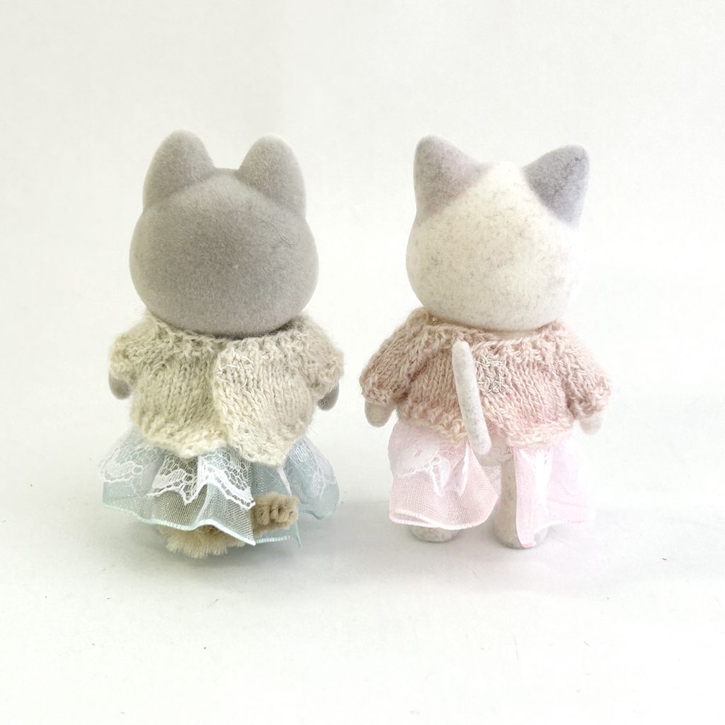 Knitted Sweater and Skirt Set Handmade