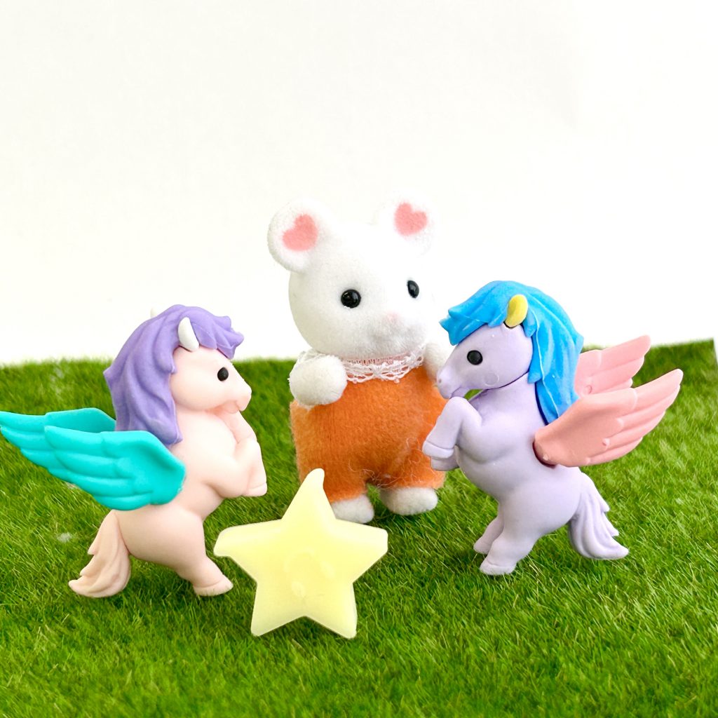 Daiso Gomme Puzzle Unique Pégase DAISO