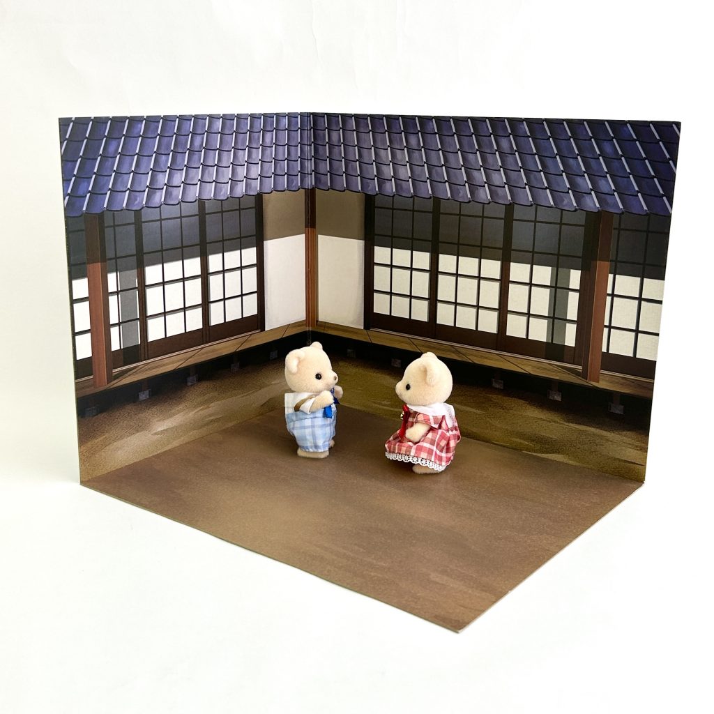 2WAY Background Board Main Room Veranda(Engawa) DAISO