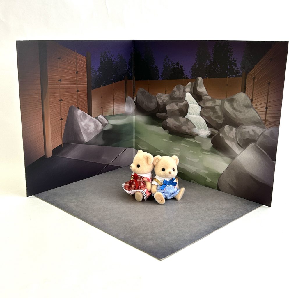 2WAY Background Board Hospital Bath DAISO