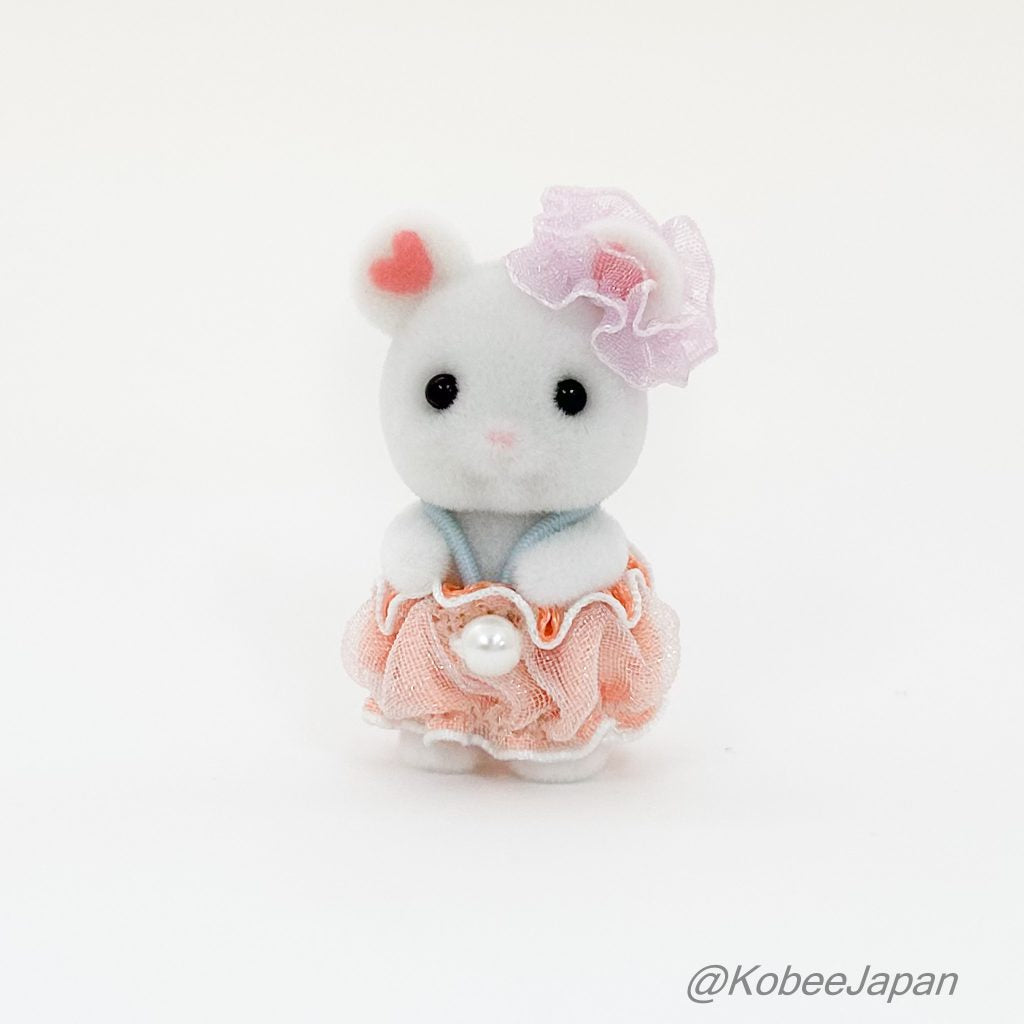 Souris Petit Marshmallow de la série Baby Dreamy Marine Bébé 2024 Familles Sylvanian Calico Critters
