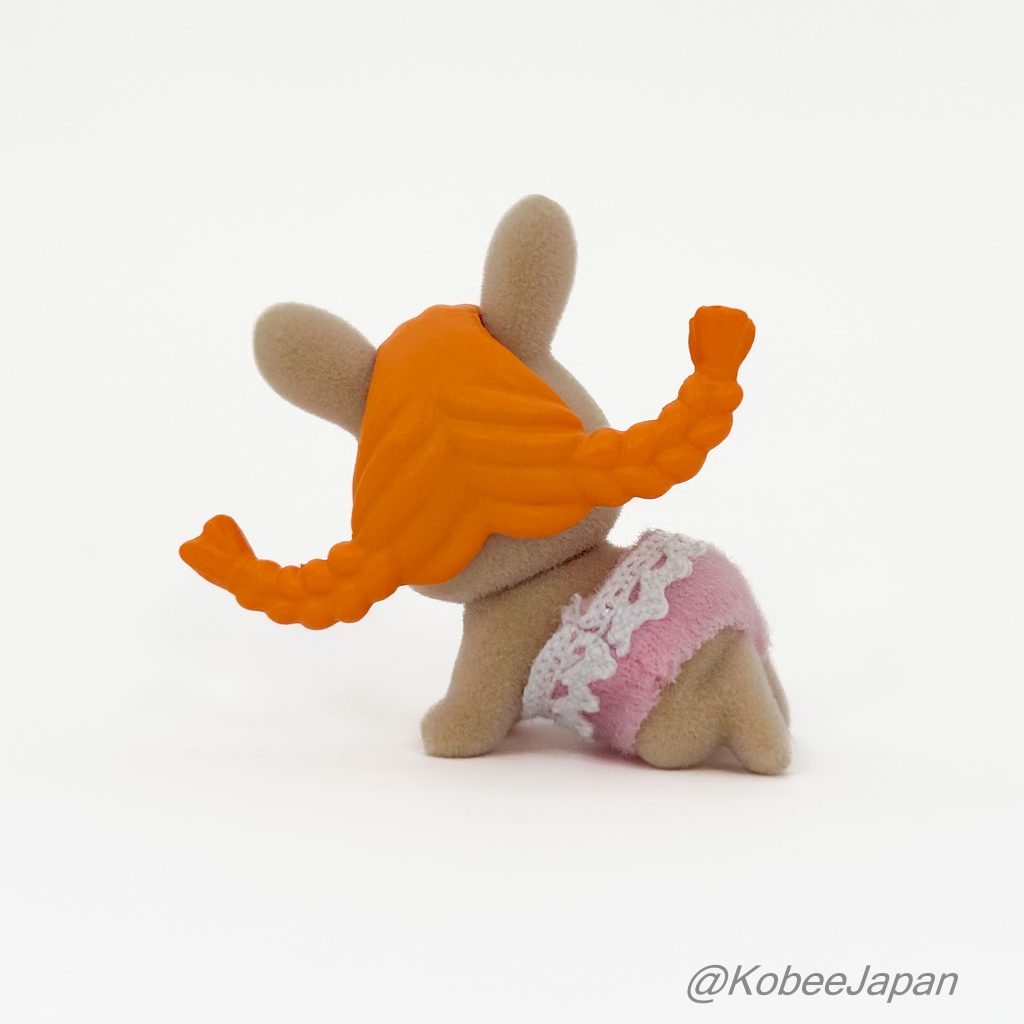 Baby Stylish Hair Series Milk Rabbit Baby 2022 Sylvanian Families Calico Critters