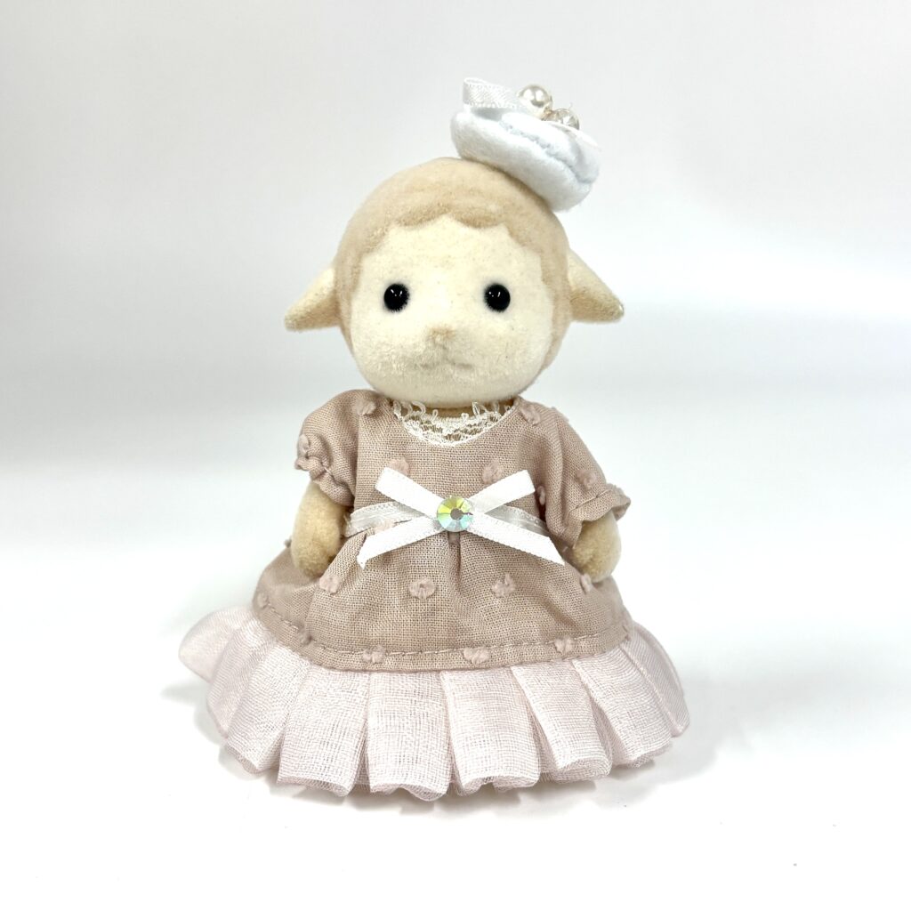 Mother Classical Dress Set Pink Mayumi Handmade