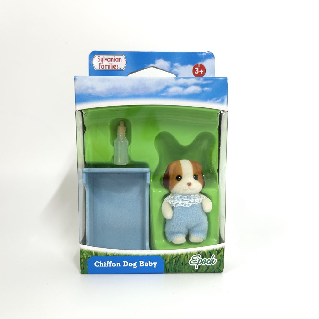 Chifón Perro Azul Bebé 5070 Familias Sylvanian Calico Critters