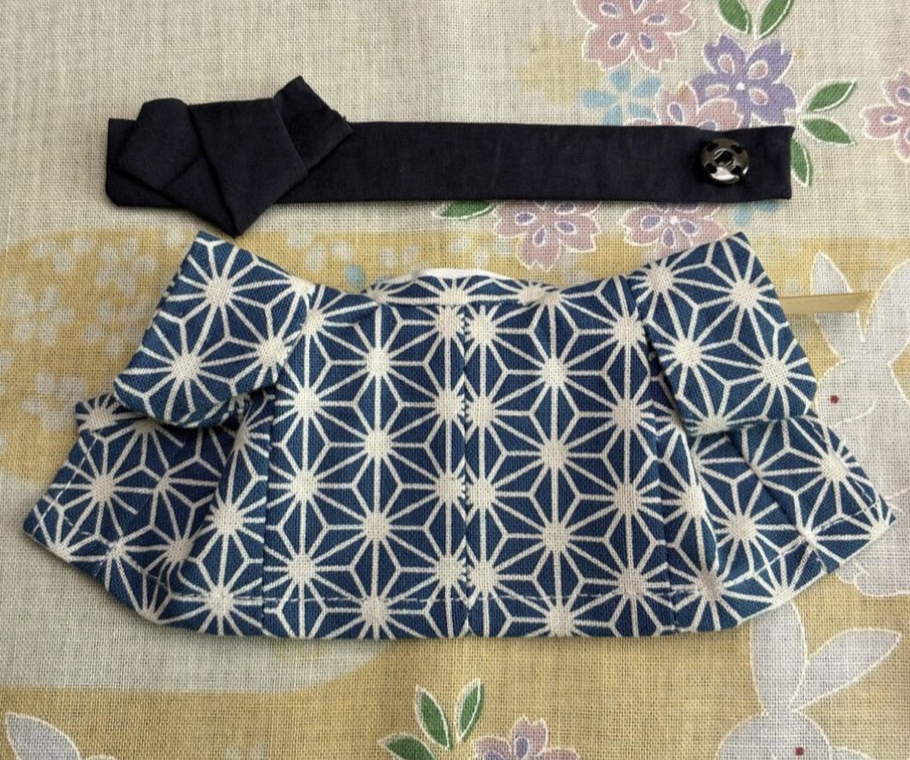 Patterned kimono for father Handmade