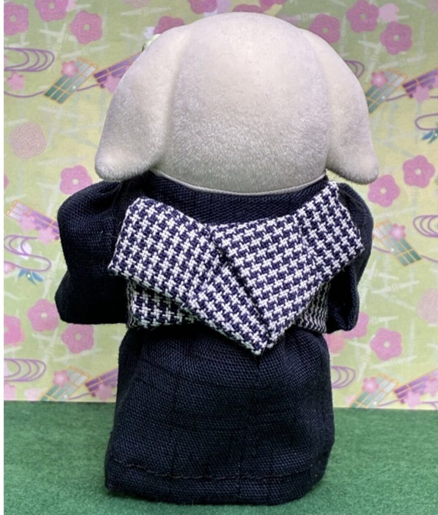 Navy kimono for father Handmade