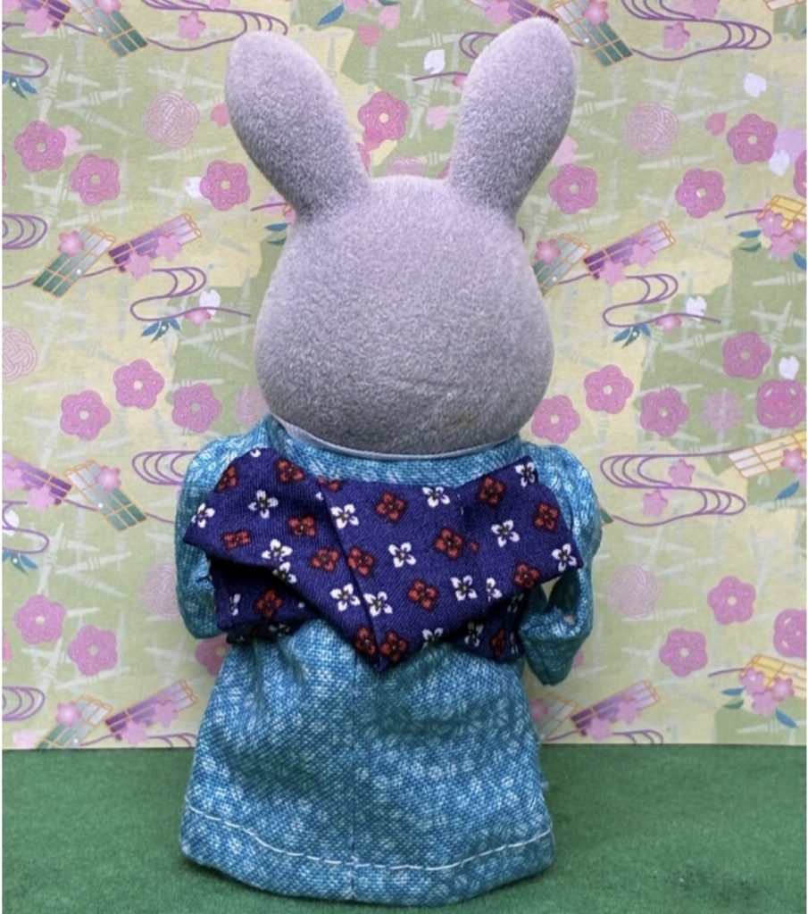 Blue kimono for father Handmade