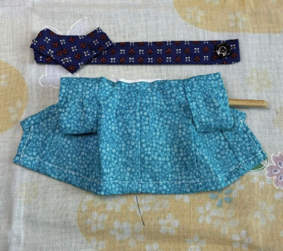 Blue kimono for father Handmade