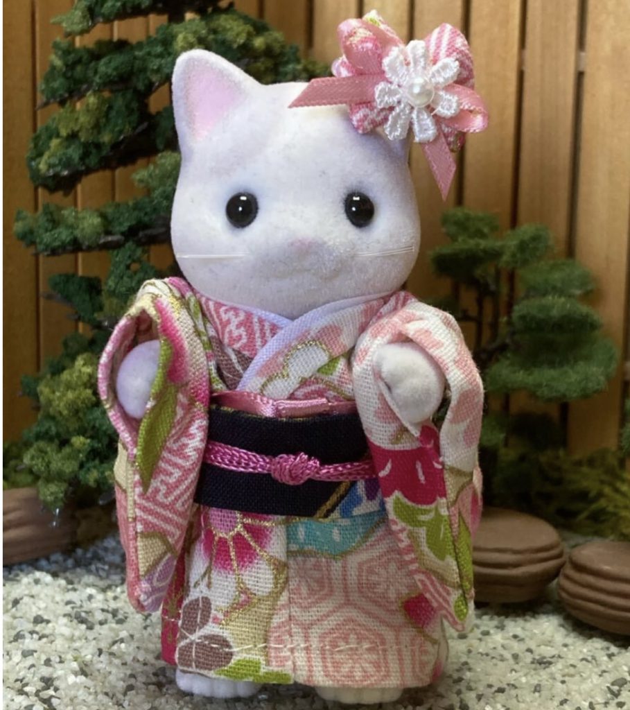 Kimono Floral Rosa para Madre Hecho a Mano