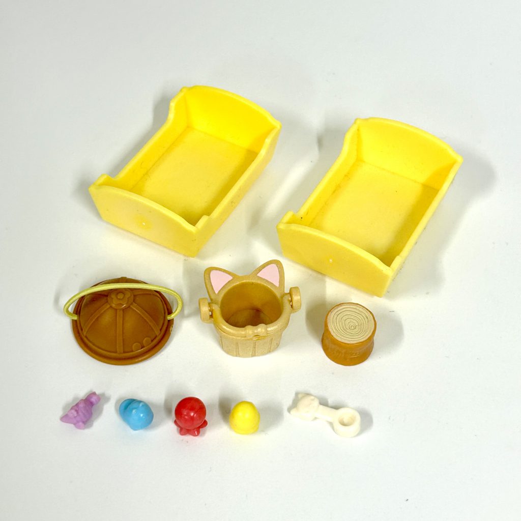 Key Chain Cherry Pink Chocolate Rabbit Fennec Fox Baby 2024 Sylvanian Families Calico Critters