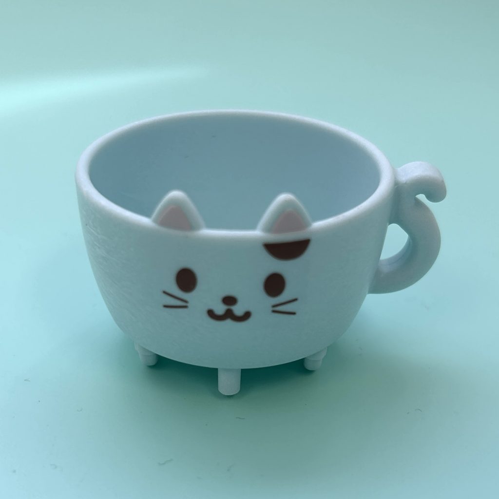 Delicioso Desfile Cochecito de Bebé Desfile Gato Taza Azul Familymart 2024 Sylvanian Families Calico Critters