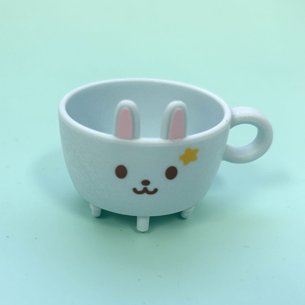Delicious Parade Baby Parade Car Rabbit Cup Blue Familymart 2024 Sylvanian Families Calico Critters