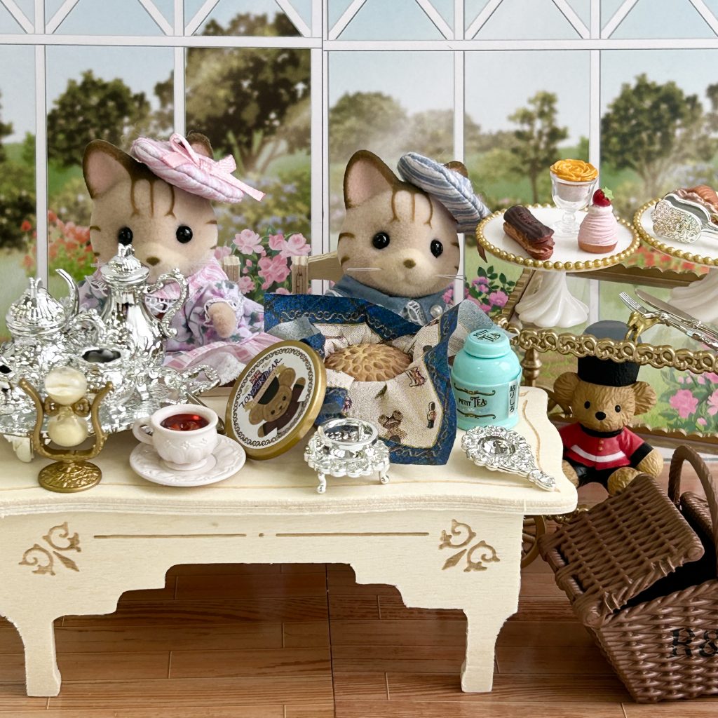 My Secret Tea Time 6 I received a holiday hamper from a friend Re-ment