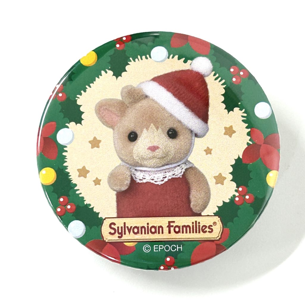 مشبك زر طفل الرنة لعيد الميلاد من Sylvanian Families Calico Critters