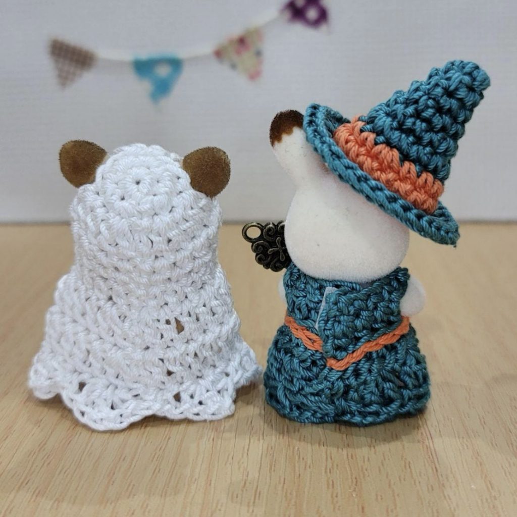 DISFRAZ DE HALLOWEEN HECHO A MANO PARA BEBÉS Epoch Japón Sylvanian Families