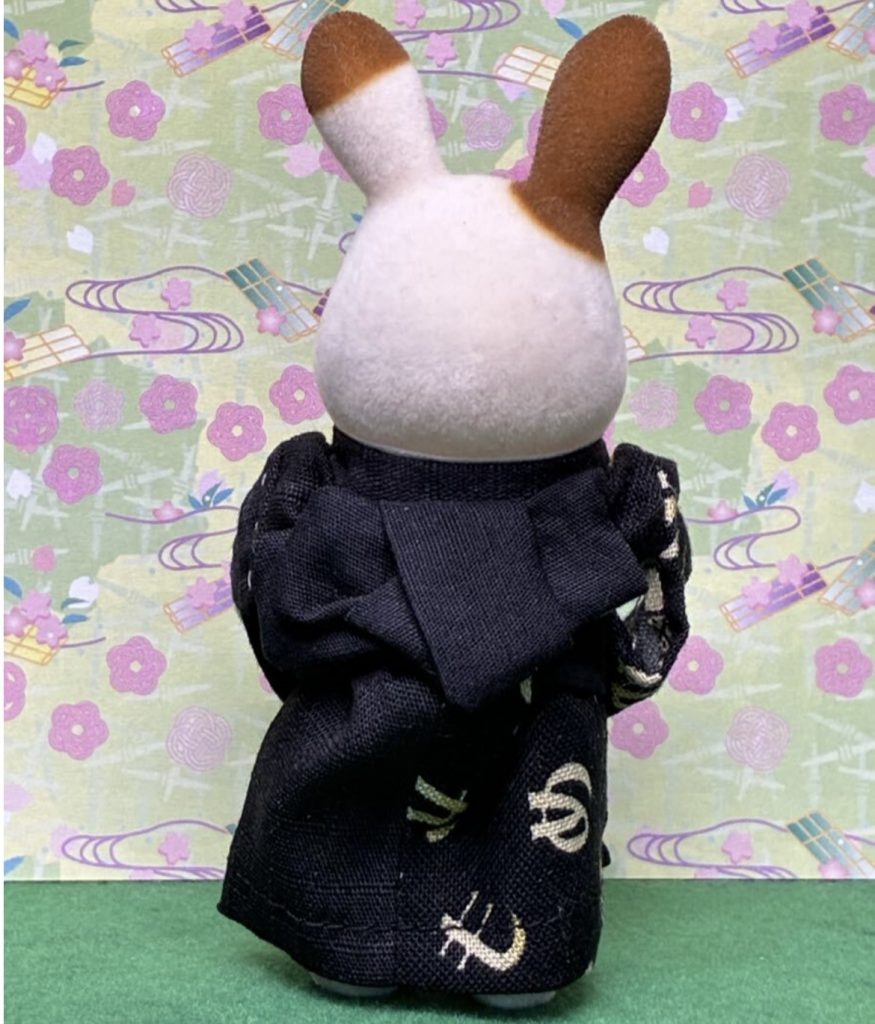 Kimono for Big Brother Black Handmade