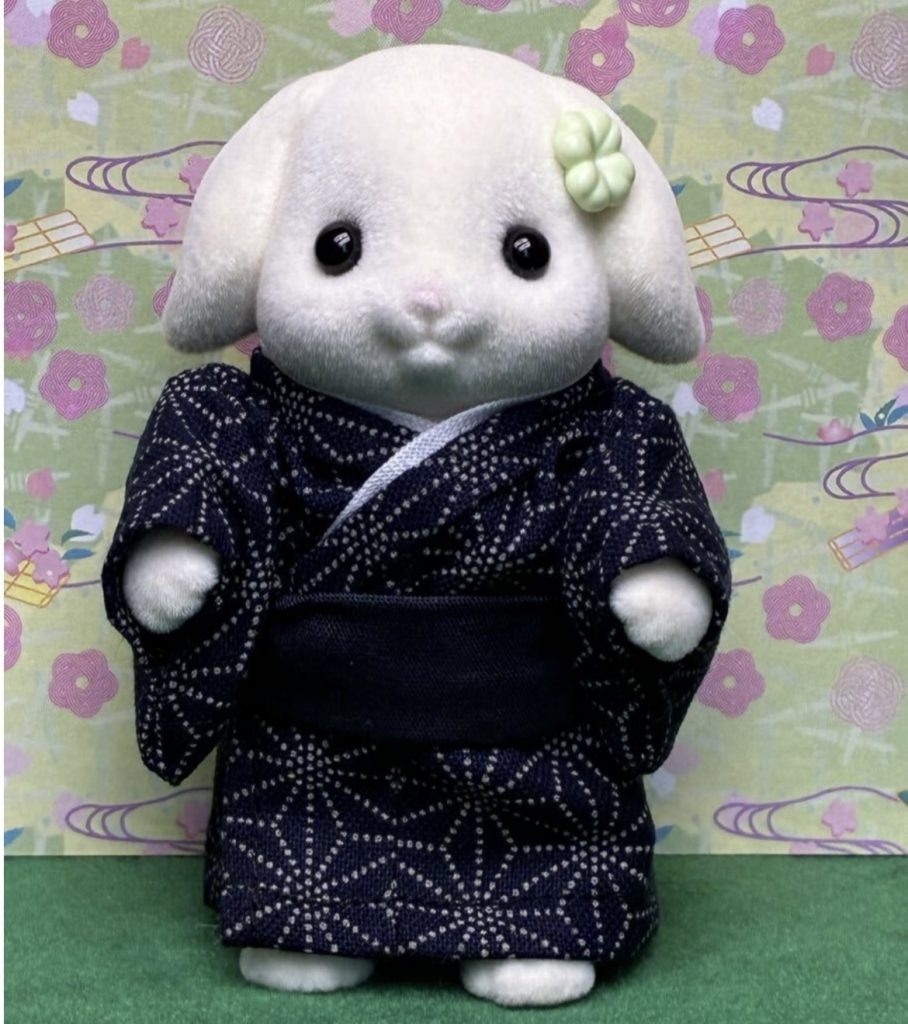 Kimono for Father Black Handmade