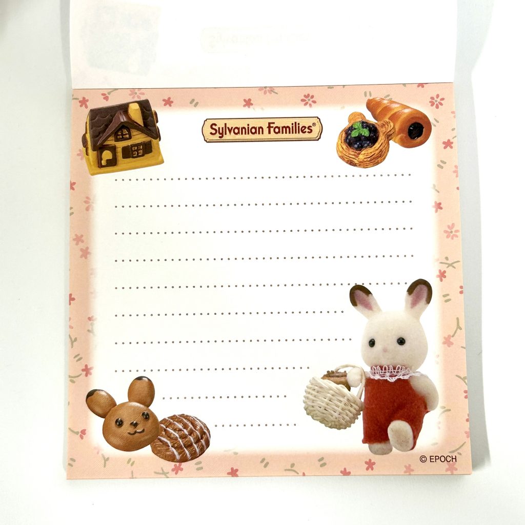 used Bloc-notes Sylvanian Families Calico Critters