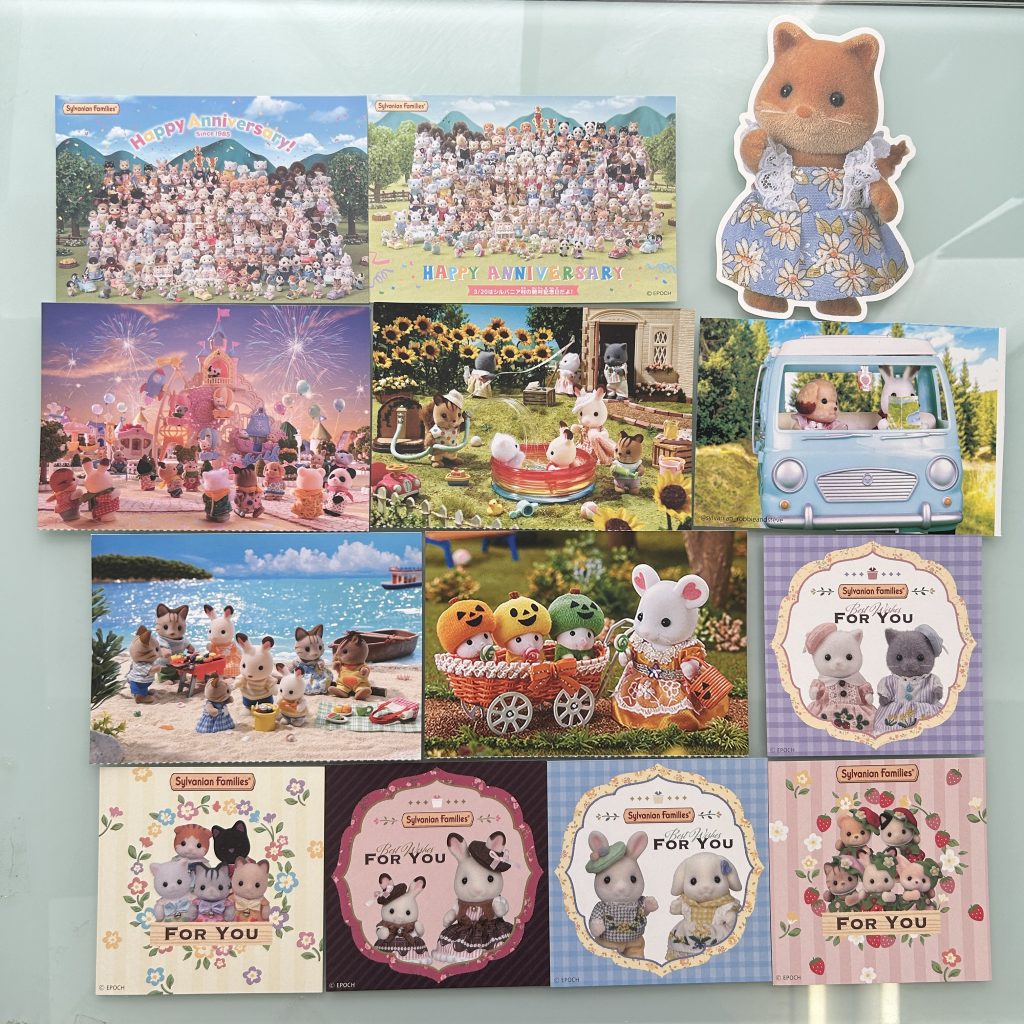 Sylvanian Families عائلة كاليكو كريترز