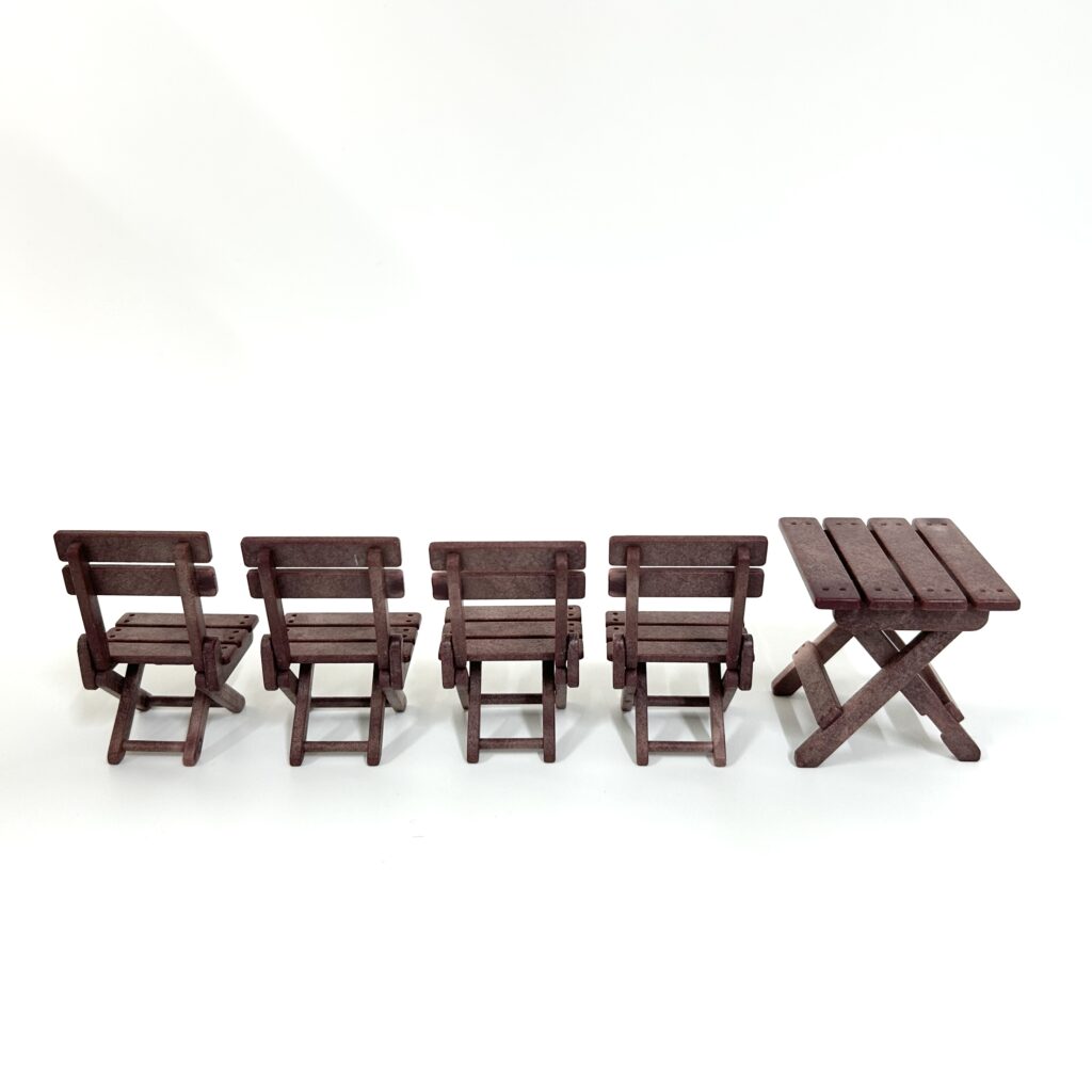 used Mesa de jardín Set 2001 KA-601 Sylvanian Families Calico Critters