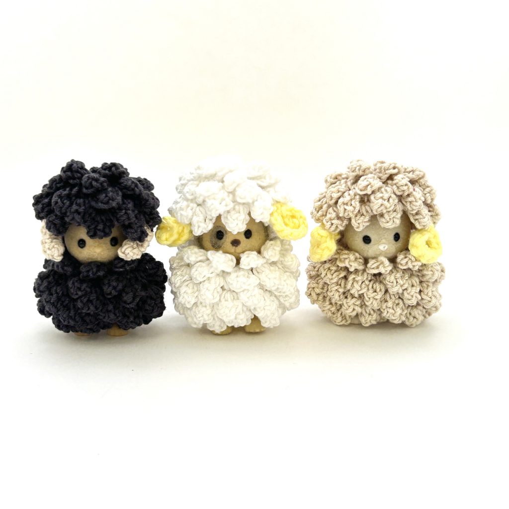 COSTUME DE MOUTON FAIT MAIN ENSEMBLE 3 PIÈCES POUR BÉBÉS Époque Japon Ne s'applique pas