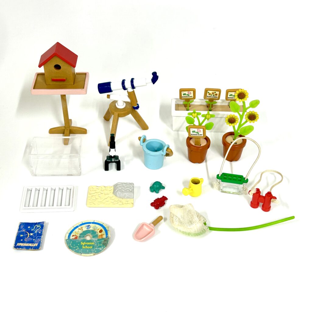 used Conjunto escolar vintage 1998 S-09 Sylvanian Families Calico Critters