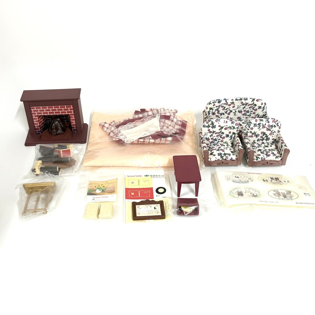 used طقم غرفة المعيشة Sunny Spot SE-127 Sylvanian Families Calico Critters